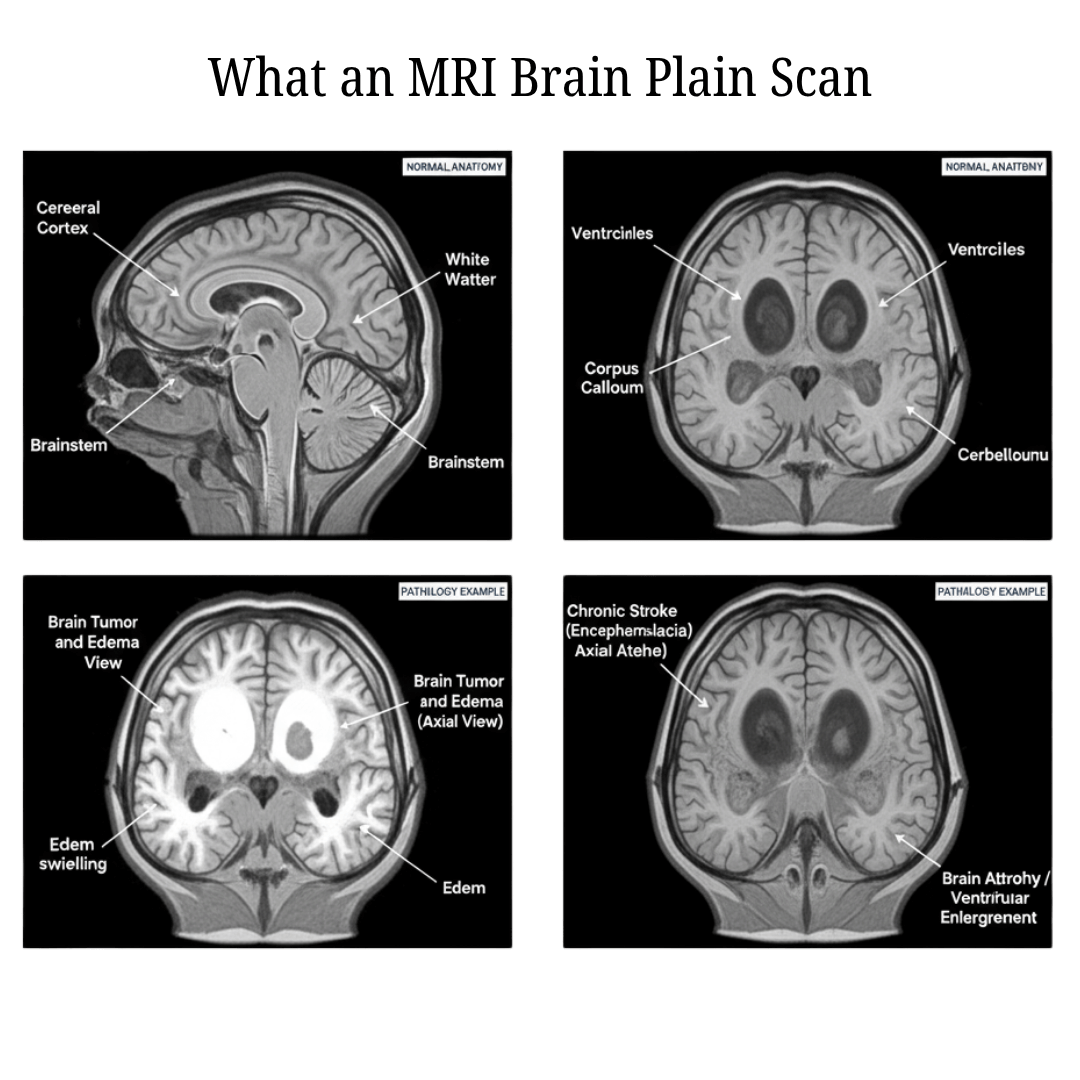 What an MRI Brain Plain Scan