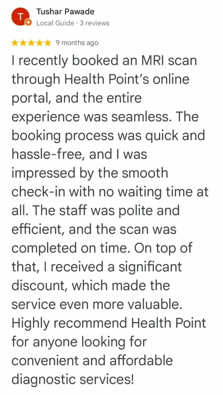 MRI scan cost in Pune